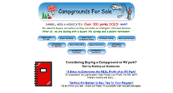 Desktop Screenshot of campgroundsforsale.com